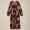 White Stuff Megan Organic Jersey Dress - Plum