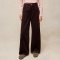 White Stuff Ayla Cord Wide Leg Trouser - Dark Brown