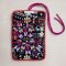 White Stuff Organic Printed Jewellery Roll - Black