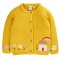 Frugi Colby Bumblebee Cardigan - Yellow
