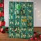 Advent Calendar - Green Snowflakes