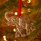 Gold Metal Elephant Decoration
