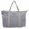 VENT for Change Zipped Shopping Bag - Dusty Blue