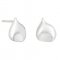 Vurchoo Petite Dimple Silver Stud Earrings