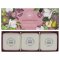 Kew Gardens Triple Soap Gift Box - Magnolia & Pear - 3 x 100g