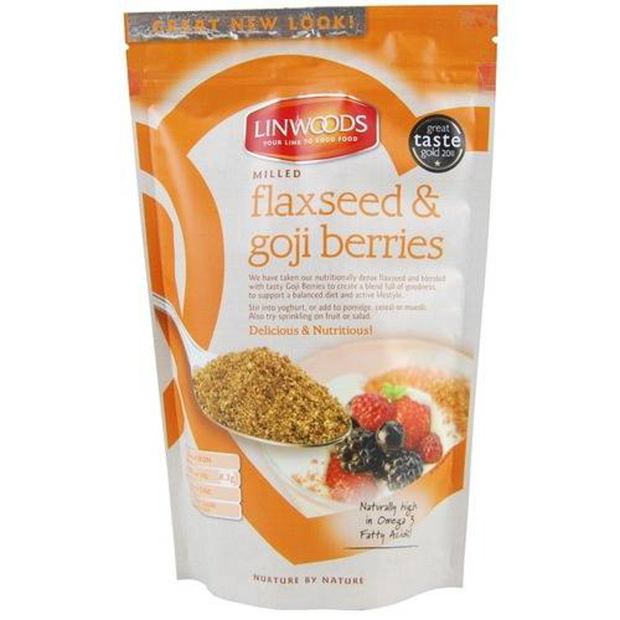 Linwoods Milled Flaxseed & Goji Berries - 425g - Linwoods