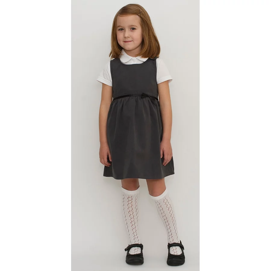 Pinafore dress hot sale school grey