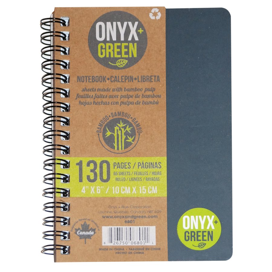 bamboo notebook paper