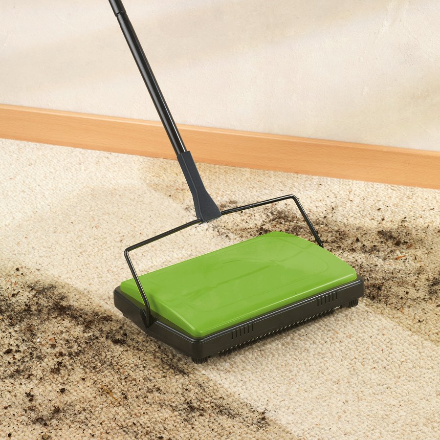 Wenko Carpet Sweeper - Green - Wenko - Natural Collection