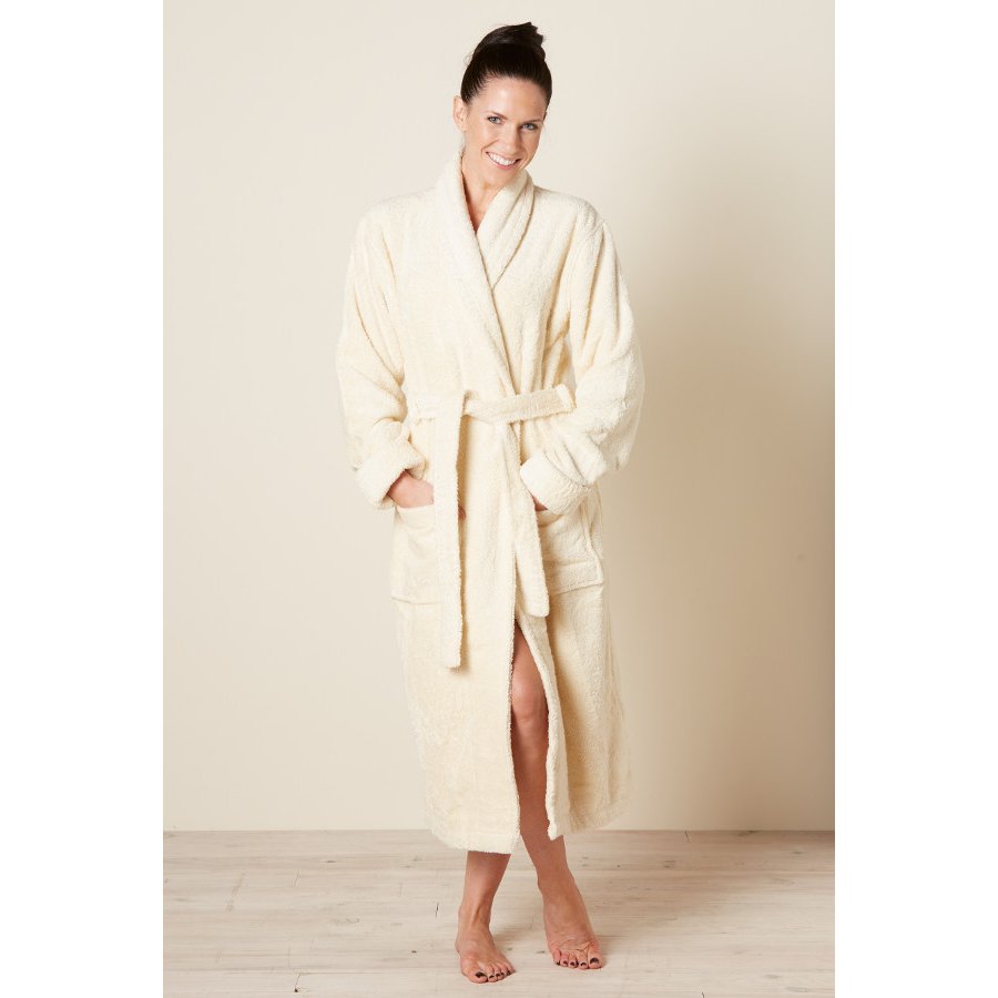 Natural Robe Organic Cotton Bath Robe - Natural Collection Select