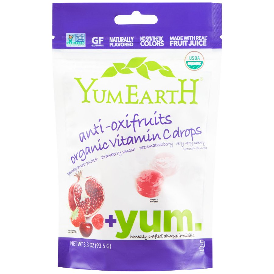 YumEarth Organic Anti-Oxifruits Vitamin C Drops - 93.5g ...