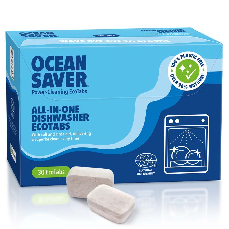 OceanSaver AllinOne Dishwasher Tablets Pack of 30 OceanSaver