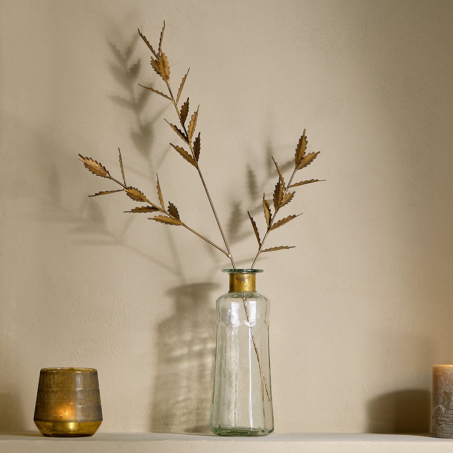 Chara Hammered Vase - Nkuku - Natural Collection