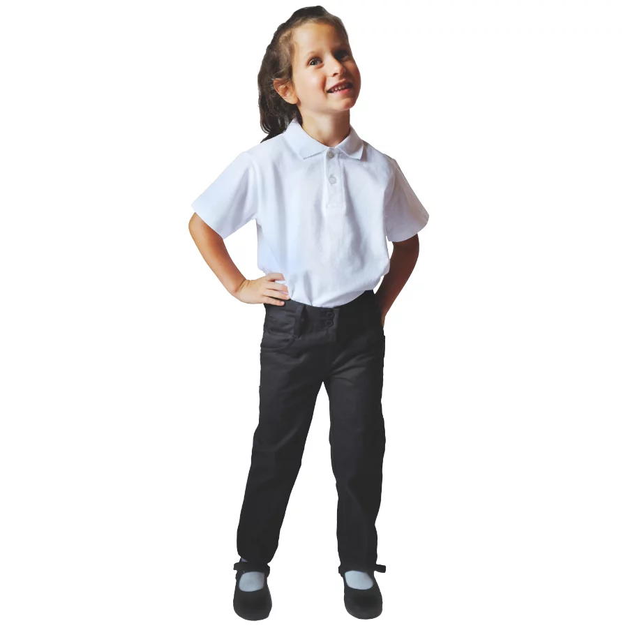 Everyday Girls 2 Pack Jersey School Trousers - Black | very.co.uk